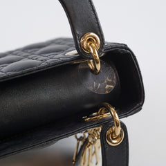 Dior Mini Lady Dior Black Lambskin