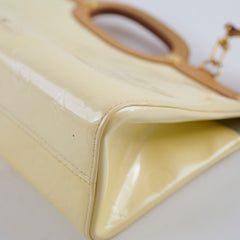 Louis Vuitton Roxburry Vernis Bag Light Yellow