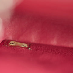 Chanel Mini Rectangle Red Caviar Leather