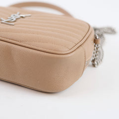 Saint Laurent Mini Lou Camera Bag Beige