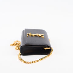 Saint Laurent Small Kate Bag Black