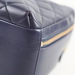 Chanel Chanel Trendy CC Bowling Quilted Lambskin Dark Navy