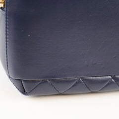 Chanel Chanel Trendy CC Bowling Quilted Lambskin Dark Navy