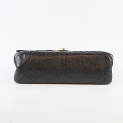 Chanel Reissue 2.55 Large 227 Distressed Calfskin Black