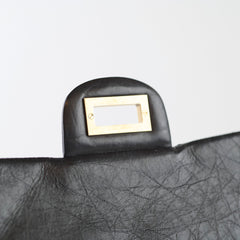 Chanel Reissue 2.55 Large 227 Distressed Calfskin Black