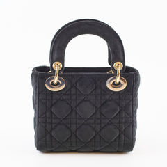 Christian Dior Mini Velvet Dior Black