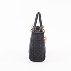 Christian Dior Mini Velvet Dior Black