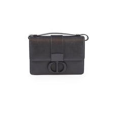 Hermes H Au Carre Twist 24mm Belt Noir/Etoupe Size 75