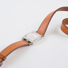 Hermes Cape Cod Watch Orange Square M
