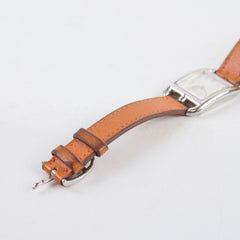 Hermes Cape Cod Watch Orange Square M