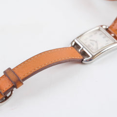 Hermes Cape Cod Watch Orange Square M