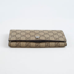 Gucci GG Supreme Canvas Continental Wallet Monogram