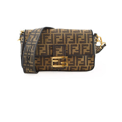 Fendi Baguette Zucca Brown