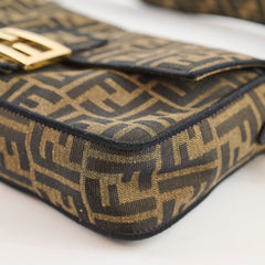 Fendi Baguette Zucca Brown