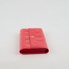 Louis Vuitton Pink Vernis Long Wallet