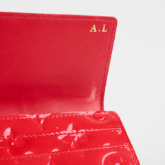 Louis Vuitton Pink Vernis Long Wallet
