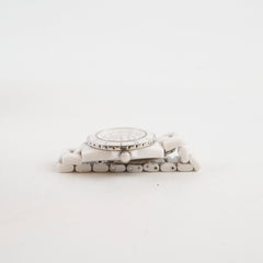 Chanel J12 38MM White with Diamond 9.5/10
