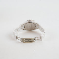 Chanel J12 38MM White with Diamond 9.5/10