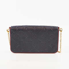 Louis vuitton Pochette Felicie Empriente Navy