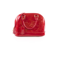 Louis Vuitton Alma BB Vernis Red