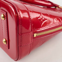 Louis Vuitton Alma BB Vernis Red
