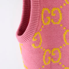 Gucci GG Knitted Wool Vest
