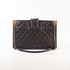 Chanel Elegant CC Tote Quilted Lambskin