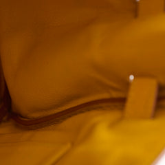 Hermes Birkin 30 Courchevel Dark Yellow - D square stamp