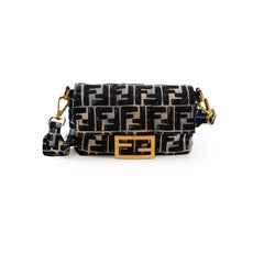 Fendi X Joshua Vides Nylon Convertible Belt Baguette Bag