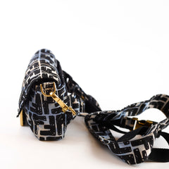 Fendi X Joshua Vides Nylon Convertible Belt Baguette Bag