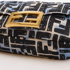 Fendi X Joshua Vides Nylon Convertible Belt Baguette Bag