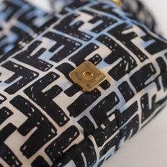 Fendi X Joshua Vides Nylon Convertible Belt Baguette Bag