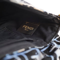 Fendi X Joshua Vides Nylon Convertible Belt Baguette Bag
