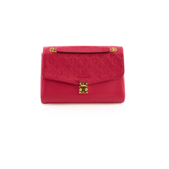 Louis Vuitton Saint Germaine PM Empriente Shoulder Bag Red