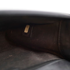 Chanel Old Medium Lambskin Boy Black