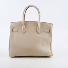 Hermes Birkin 30 Craie Togo - A Stamp