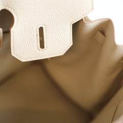 Hermes Birkin 30 Craie Togo - A Stamp