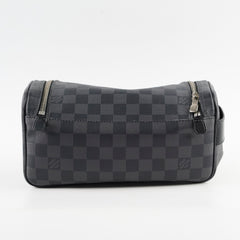 Louis Vuitton Small Toiletry Pouch Damier Graphite