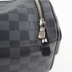 Louis Vuitton Small Toiletry Pouch Damier Graphite