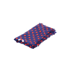 Gucci Blue Polka Dot Modal Silk Sacrf
