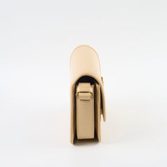Saint Laurent Small Solferino Satchel Crossbody Bag Beige