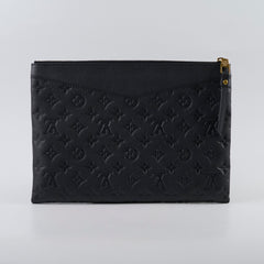 Louis Vuitton Pouch Empreinte Black