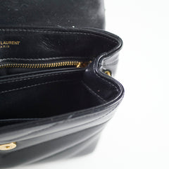Saint Laurent Toy Lou Lou Bag Black