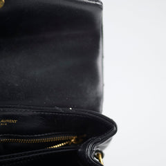 Saint Laurent Toy Lou Lou Bag Black