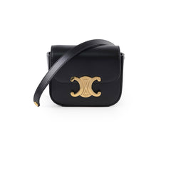 Celine Triomphe Mini Claude Black