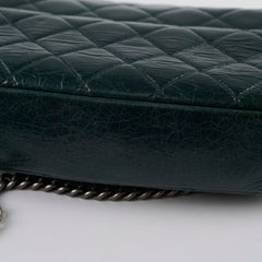 Chanel Seasonal Flap Camera Bag Dark Green 2014