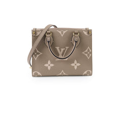 Louis Vuitton On The Go PM Giant Monogram Tourterelle
