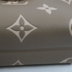 Louis Vuitton On The Go PM Giant Monogram Tourterelle