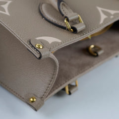 Louis Vuitton On The Go PM Giant Monogram Tourterelle