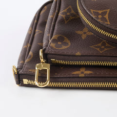 Louis Vuitton Multi-pochette Monogram Khaki Strap